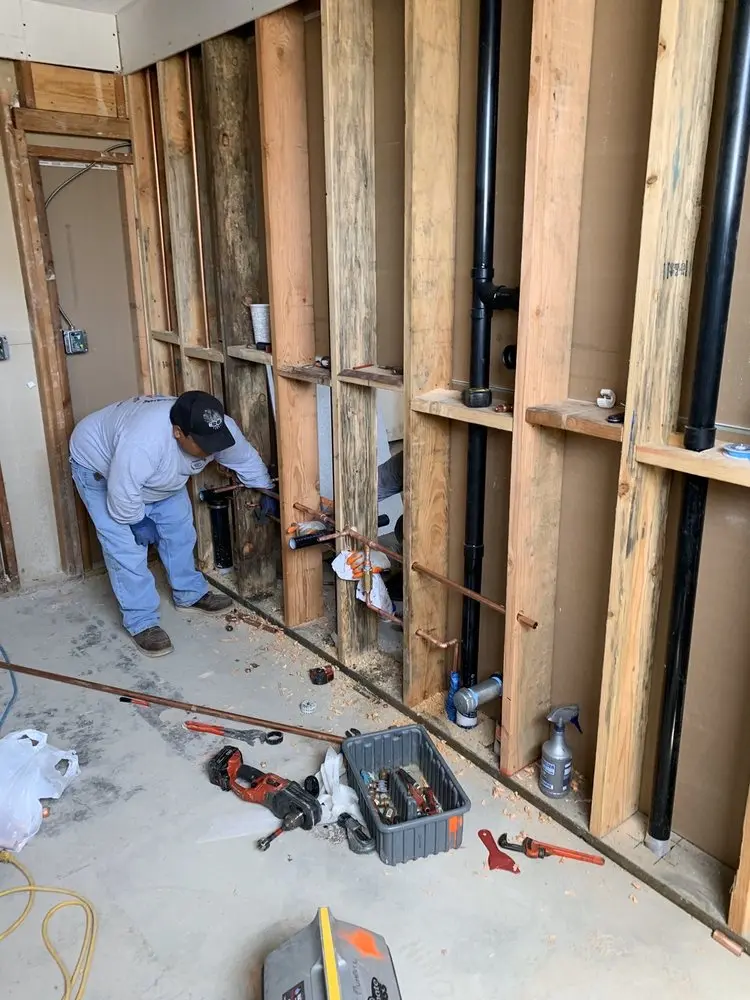 Commercial rough-in plumbing for Commercial Plumbing in Gross Mill Estates
